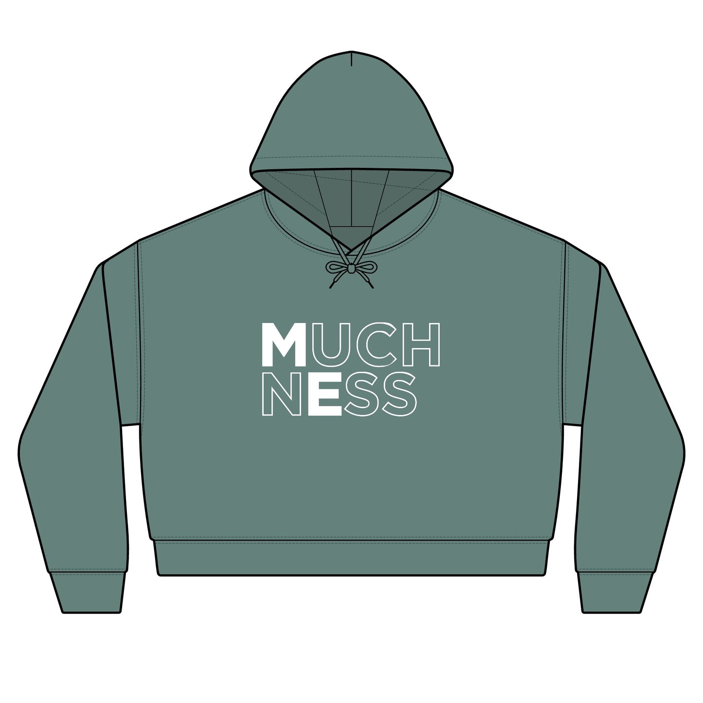 Crop Hoodie — Organic