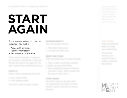 Start Again